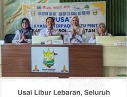 Usai Libur Lebaran, Seluruh Layanan Pemkab Solsel Kembali Beroperasi Normal