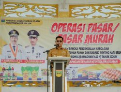 Bazar Bersubsidi Digelar Pemkab Solok Selatan, 1.997 Paket Disediakan