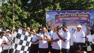 Pengamanan Hari Buruh Internasional 2026, Polres Semarang Kerahkan 400 Personel di Ungaran