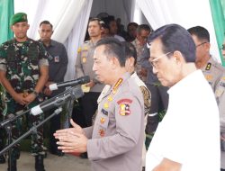 Danrem 072/Pamungkas Hadiri Peletakan Batu Pertama Pembangunan Mapolda DIY