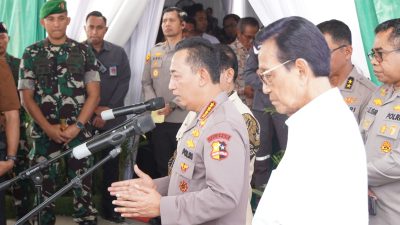 Danrem 072/Pamungkas Hadiri Peletakan Batu Pertama Pembangunan Mapolda DIY