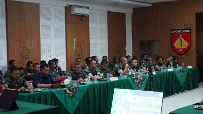 Taklimat Akhir Audit Kinerja Itdam IV/Diponegoro, Korem 072/Pamungkas Komitmen Tingkatkan Tata Kelola Organisasi