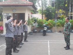 Peran Aktif Babinsa Manahan Dalam Membentuk Karakter Yang Handal Dalam Bertugas Bagi Anggota Linmas