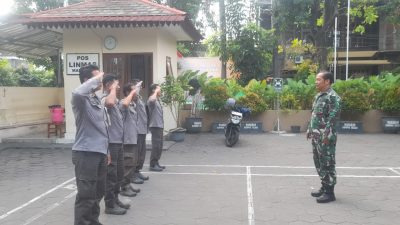 Peran Aktif Babinsa Manahan Dalam Membentuk Karakter Yang Handal Dalam Bertugas Bagi Anggota Linmas