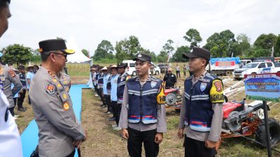 Akselerasi Swasembada Pangan 2026, Polda Sumsel Sukses Gelar Panen Raya Serentak di OKU Selatan