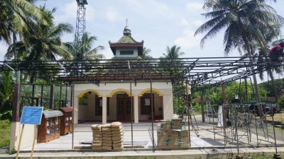 Rehab Masjid Baiturrohman Padukuhan Kwarakan Hampir Selesai