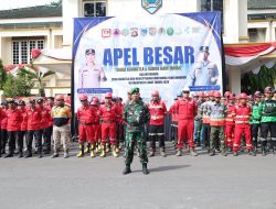 Sinergi TNI-Polri dan Pemda, Kapolda Sumsel Pimpin Apel Kesiapsiagaan Karhutla di Bumi Seganti Setungguan