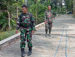 1200 Meter Rabat Beton Jalan di Sidorejo Lendah Selesai Dibangun
