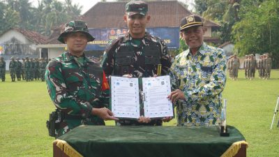 Upacara Penutupan TMMD Reguler 128 Kabupaten Kulon Progo