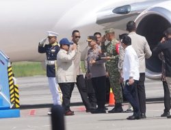 Selaku Dansatgas Pamwil VVIP, Danrem 072/Pamungkas Sambut dan Antar Presiden RI di Bandara YIA