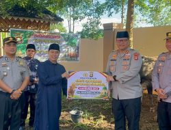 Wujud Kepedulian Sosial, Polda Sumsel Salurkan Bantuan Hewan Kurban ke Berbagai Daerah