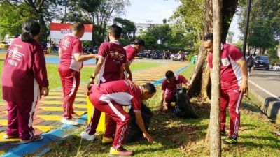 Polda Sumsel Gelar Gerakan Nasional Indonesia Asri, 550 Pohon Buah Ditanam di 21 Asrama Polri