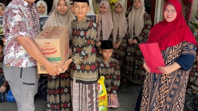 Direktorat Intelkam Polda Sumsel Melaksanakan Kegiatan Polri Peduli Ke panti Asuhan Romadhon
