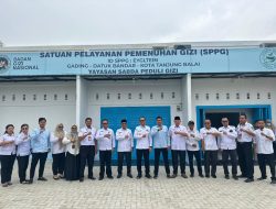 Wakil Wali Kota Tanjungbalai, Muhammad Fadly Abdina Bersama Satgas Tinjau Dua Dapur SPPG