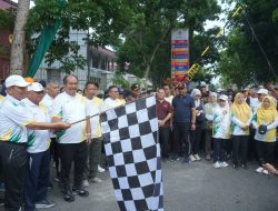 Wagubsu dan Bupati Asahan Ikuti Gerak Jalan Santai Dies Natalis UNA Ke 40 Tahun 2026