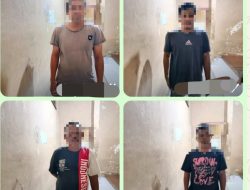 Polsek Lubuk Kilangan Amankan Empat Orang Terduga Penyalahgunaan BBM Subsidi