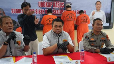 Polda Sumsel Bongkar Sindikat Siber Aktivasi IMEI Ilegal 12 Ribu Ponsel, Empat Tersangka Ditangkap