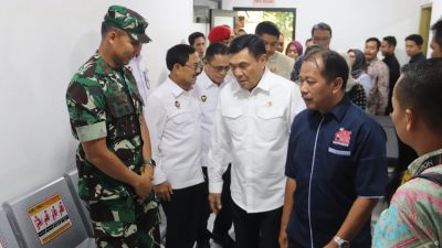 Danrem 072/Pamungkas Hadiri Kunjungan Kerja Menko Polkam Tinjau Koperasi Desa Merah Putih di Sleman