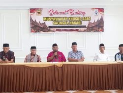 Diberhentikan Secara Adat Niniak Mamak Nagari Gurun Lengserkan Ketua KAN, Kepengurusan Lama Dibubarkan Total