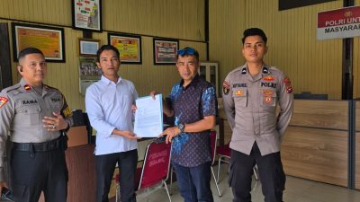Merasa Dicemarkan Nama Baiknya, Syafri Tanjung Laporkan Akun Amak Chichay Aliyo Kiara ke Polres Arosuka Solok