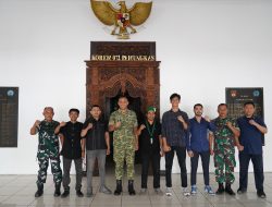 Danrem 072/Pamungkas Terima Audensi HMI, Perkuat Wawasan Kebangsaan dan Bela Negara