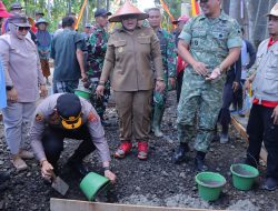 Kapolres Gunungkidul Hadiri Kepyakan Gotong Royong di Kapanewon Paliyan