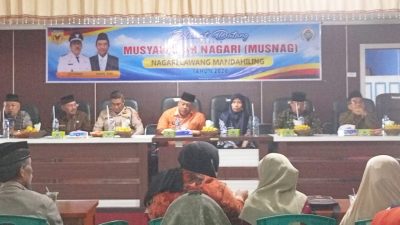 Musnag Lawang Mandahiling Tetapkan Arah Pembangunan 2027 Stunting, Infrastruktur dan Pemberdayaan Jadi Prioritas