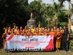 ​Perkuat Sinergitas Polres Gunungkidul Dan Polsek Jajaran Gelar Bakti Religi Serentak