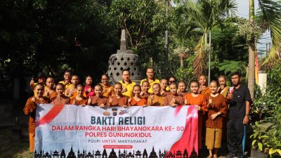 ​Perkuat Sinergitas Polres Gunungkidul Dan Polsek Jajaran Gelar Bakti Religi Serentak