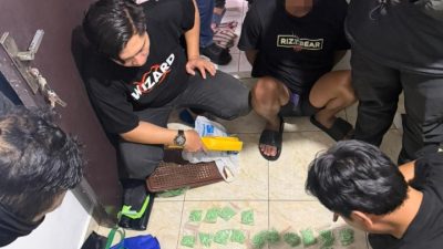 Joint Operation Tiga Institusi Bongkar Jaringan Narkoba Lintas Provinsi, Ekstasi 11.443 Butir dan Sabu 1,4 Kilogram Disita
