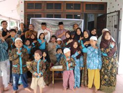 Direktorat Intelkam Polda Sumsel Melaksanakan Kegiatan Bakti Kepolisian ke Panti Asuhan Rizki Raisyah