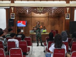 Babinsa Purwodiningratan Bangkitkan Semangat Pemuda : Karang Taruna Siap Jadi Garda Terdepan Kamtibmas