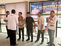 Perkuat Sinergitas, Ditintelkam Polda Sumsel Gelar Nonton Bareng Piala Dunia 2026 Bersama Ormas Palembang