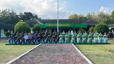 Danrem 072/Pamungkas Berikan Pengarahan kepada Prajurit, PNS dan Persit Kodim 0730/Gunungkidul