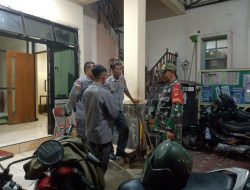 Bersama Linmas, Piket Koramil 05/Pasar Kliwon Laksanakan Patroli Malam, Jaga Keamanan & Kondusifitas Kota Solo