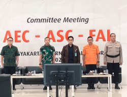 Dandim Kulon Progo Hadiri Rakor di Bandara Yogyakarta International Air Port