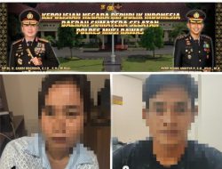 Polda Sumsel Ringkus Dua Tersangka Pembunuhan Berencana di Musi Rawas