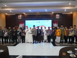Kasrem 072/Pamungkas Hadiri Doa Bersama Lintas Agama Memperingati Hari Ulang Tahun (HUT) Bhayangkara ke- 80 Polda DIY