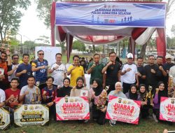 Meriahkan HUT Bhayangkara Ke-80 Polda Sumsel Gelar Perlombaan Bakiak Antar Fungsi Kepolisian Perkuat Solidaritas dan Kebersamaan