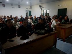 Kodim 0731/Kulon Progo Kembali Gelar Nobar Sepak Bola Gembira Piala Dunia Tahun 2026 Afrika Selatan vs Kanada