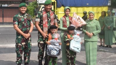 Kunjungi Kodim 0732/Sleman, Danrem 072/Pamungkas Ajak Prajurit Senantiasa Bersyukur, Jaga Kesehatan dan Hindari Pelanggaran