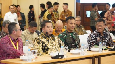 Danrem 072/Pamungkas Ikuti Rakor dan Silaturahmi Kepala Daerah serta Forkopimda Regional Jawa-Bali