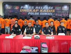 137 Tersangka Diamankan, Polda Sumsel Tegaskan Tidak Ada Ruang bagi Pelaku Kejahatan