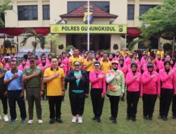 Sambut HUT Bhayangkara ke-80, Polres Gunungkidul Bazar UMKM
