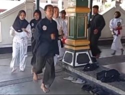 Rutinitas Latihan Fisik Pencak Silat Perisai Diri Di Padepokan Wonosalam Kartasura