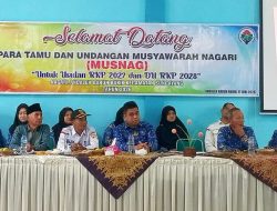 Musnag Andaleh Baruh Bukik Susun RKP 2027, Camat Tegaskan Pembangunan Harus Berdasarkan Kebutuhan Masyarakat