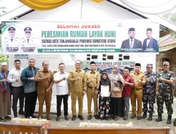 Wali Kota Tanjungbalai Resmikan Rumah Layak Huni Baznas