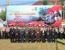 Polres Gunungkidul Gelar Apel Hari Bhayangkara Ke-80, Kapolres Bacakan Amanat Presiden Prabowo Subianto