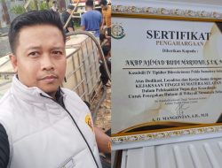 Dua Penghargaan Bergengsi AKBP Ahmad Budi Martono Jadi Aktor Kunci Sinergi Hukum Sumsel