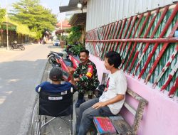 Pererat Silaturahmi, Babinsa Pucangsawit Rutin Komsos Dengan Warga Binaan